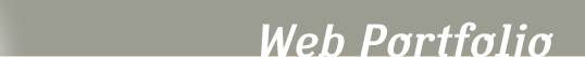 web portfolio